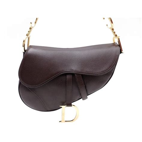 sac dior saddle marron